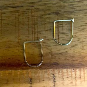 Sarah Briggs Lizzie Hoop Earrings 14k Gold